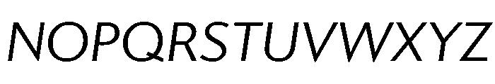 Gibbs Book Italic Font UPPERCASE
