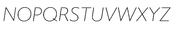 Gibbs Italic Font UPPERCASE