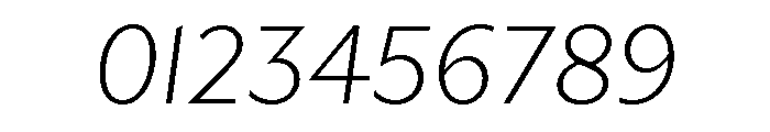 Gibbs Light Italic Font OTHER CHARS