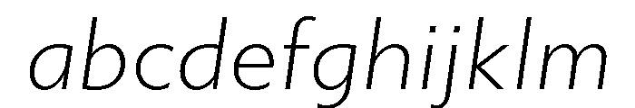 Gibbs Light Italic FONT