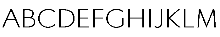 Gibbs Light Font UPPERCASE