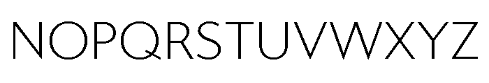 Gibbs Light Font UPPERCASE