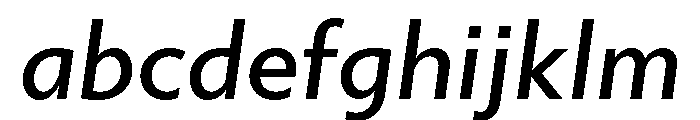 Gibbs Medium Italic FONT