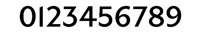 Gibbs Medium Font OTHER CHARS
