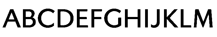 Gibbs Medium Font UPPERCASE