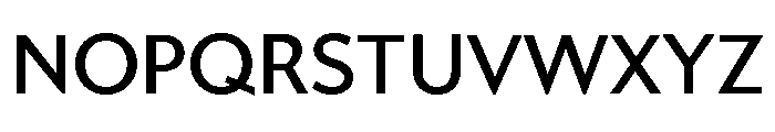 Gibbs Medium Font UPPERCASE