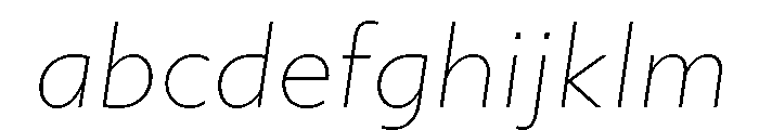 Gibbs Thin Italic FONT