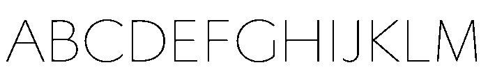 Gibbs Font UPPERCASE