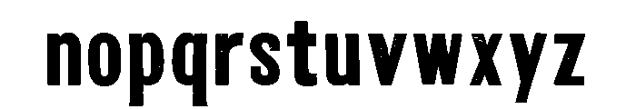 Gideon Regular Font LOWERCASE