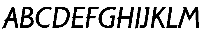 Gilmore Fahrenheit Regular Font UPPERCASE