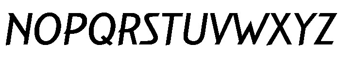 Gilmore Fahrenheit Regular Font UPPERCASE