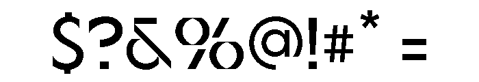 Ginsburg Medium Font OTHER CHARS
