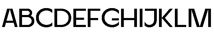 Ginsburg Medium Font UPPERCASE