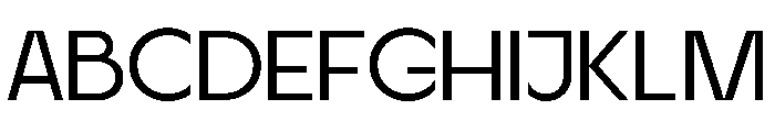 Ginsburg Regular Font UPPERCASE