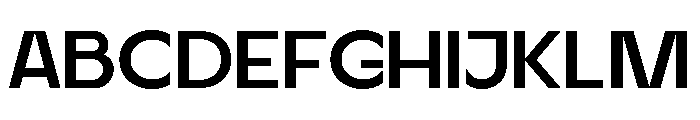Ginsburg Semi Bold Font UPPERCASE