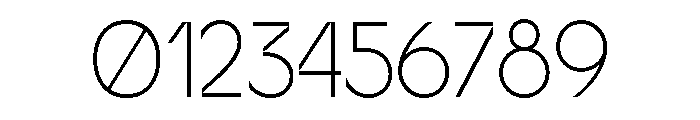 Ginsburg Thin Font OTHER CHARS