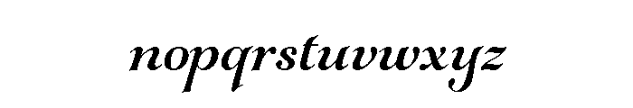 Gioviale Regular Font LOWERCASE