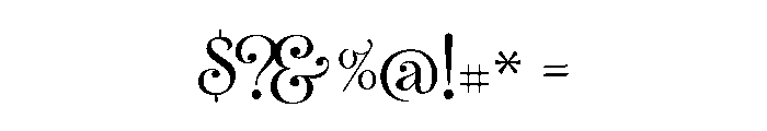 Girasol Regular Font OTHER CHARS