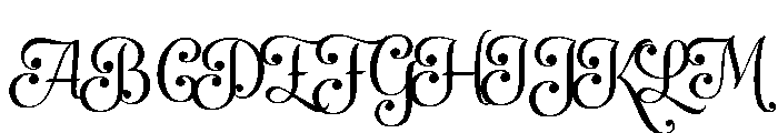 Girasol Regular Font UPPERCASE