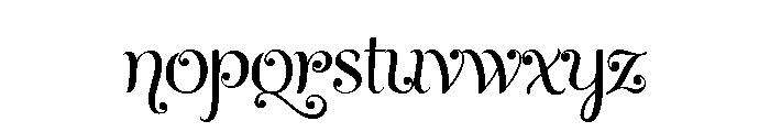 Girasol Regular Font LOWERCASE