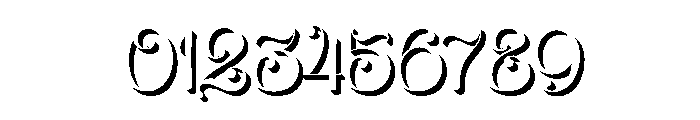 Girasol Shade Font OTHER CHARS