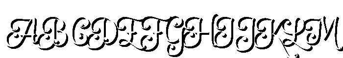 Girasol Shade Font UPPERCASE