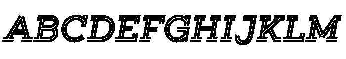 Gist Black Font UPPERCASE