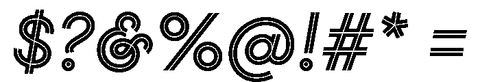 Gist Bold Font OTHER CHARS