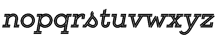 Gist Bold Font LOWERCASE