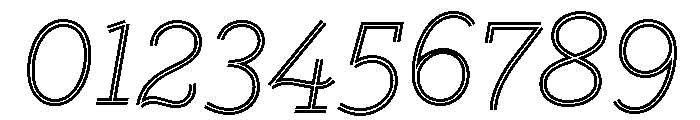 Gist Light Font OTHER CHARS