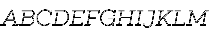 Gist Light Font UPPERCASE