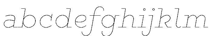 Gist Line Bold FONT