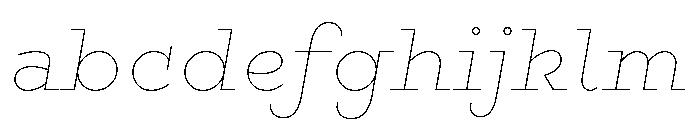 Gist Line Extra Bold FONT