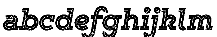 Gist Lo Res Rough Black FONT