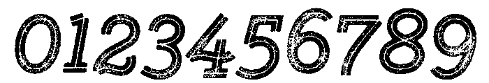 Gist Lo Res Rough Extra Bold Two Font OTHER CHARS