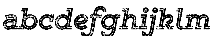 Gist Lo Res Rough Extra Bold Two FONT
