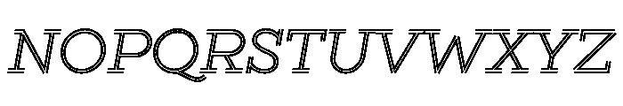 Gist Regular Font UPPERCASE