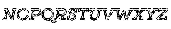 Gist Rough Black Three Font UPPERCASE