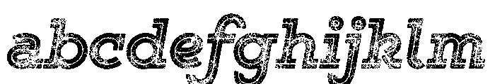 Gist Rough Black Three FONT