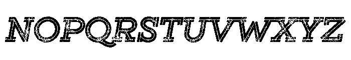 Gist Rough Black Two Font UPPERCASE