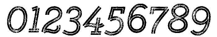 Gist Rough Bold Two Font OTHER CHARS