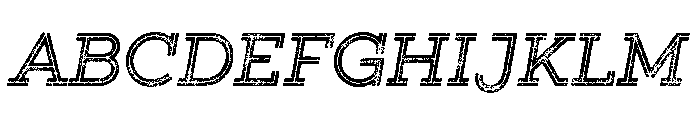 Gist Rough Bold Two Font UPPERCASE