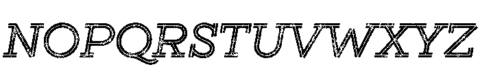 Gist Rough Bold Two Font UPPERCASE
