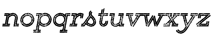 Gist Rough Bold Two Font LOWERCASE