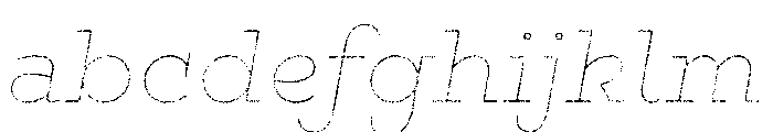 Gist Rough Regular Line FONT