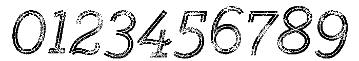 Gist Rough Regular Three Font OTHER CHARS