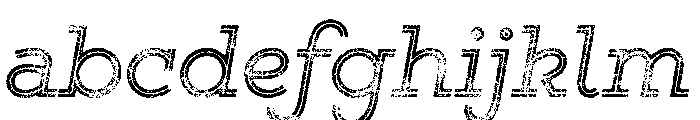 Gist Rough Regular Three FONT