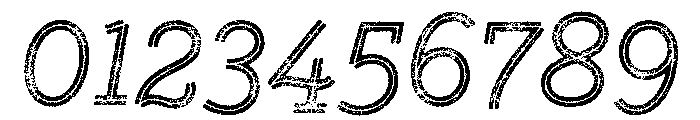 Gist Rough Regular Two Font OTHER CHARS