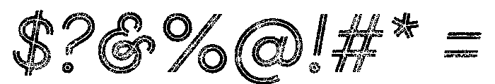 Gist Rough Regular Two Font OTHER CHARS