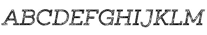 Gist Rough Regular Two Font UPPERCASE